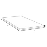 Eckard Twin Bunkie Board Foundation