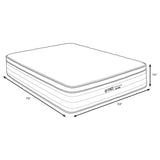 Montlake 15-Inch Full Cool Euro Top Foam Hybrid Mattress
