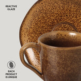 ORGANIC COFFEE CUP + ORGANIC SAUCER DIJON