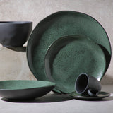 ORGANIC COFFEE CUP + ORGANIC SAUCER GREENERY