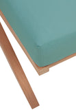 Tahiti Teak Outdoor Loveseat - Stylish Waterproof Fabric for Elegant Patio Relaxation and Durability