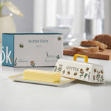 Kook Ceramic Butter Dish with Lid