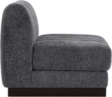 Quinn Chenille Fabric Upholstered Armless Modular Chair