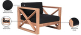 Anguilla Teak Outdoor Accent Chair - Stylish, Comfortable, and Weather-Resistant for Your Patio