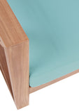 Anguilla Teak Outdoor Accent Chair - Stylish, Comfortable, and Weather-Resistant for Your Patio