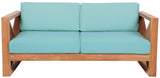 Anguilla Teak Outdoor Loveseat - Stylish & Weather-Resistant Seating for Ultimate Relaxation