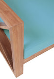 Anguilla Teak Outdoor Loveseat - Stylish & Weather-Resistant Seating for Ultimate Relaxation