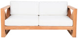 Anguilla Teak Outdoor Loveseat - Stylish & Weather-Resistant Seating for Ultimate Relaxation