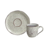 ORGANIC COFFEE CUP + BIO SAUCER PISTACHE