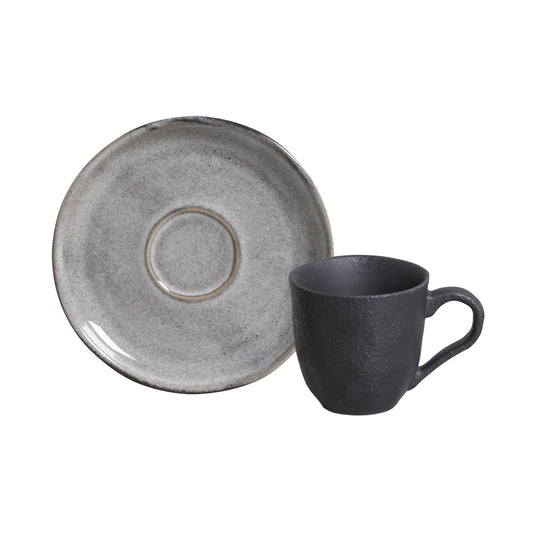 ORGANIC COFFEE CUP + BIO SAUCER DUST
