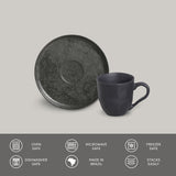 ORGANIC COFFEE CUP + BIO SAUCER CHROMIUM