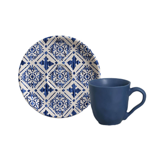 ORGANIC COFFEE CUP + BIO SAUCER MAYA
