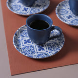 ORGANIC COFFEE CUP + BIO SAUCER MAYA