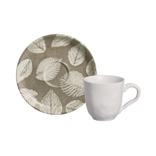 ORGANIC COFFEE CUP + BIO SAUCER SEIVA