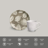 ORGANIC COFFEE CUP + BIO SAUCER SEIVA