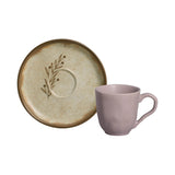 ORGANIC COFFEE CUP + BIO SAUCER NATIVA
