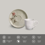 ORGANIC COFFEE CUP + BIO SAUCER CAMPESTRE
