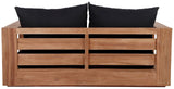 Tulum Teak Outdoor Loveseat - Stylish, Durable, and Weather-Resistant Seating for Your Patio Retreat