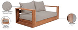 Tulum Teak Outdoor Loveseat - Stylish, Durable, and Weather-Resistant Seating for Your Patio Retreat