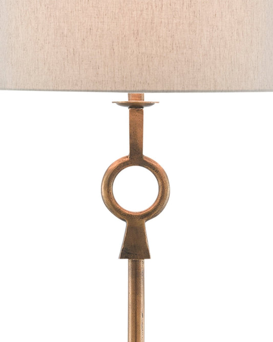 Germaine Brass Floor Lamp