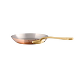 Mauviel M'Heritage M'200 B 8-Piece Copper Cookware Set With Brass Handles