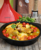 Chasseur Enameled Cast Iron Tajine with Ceramic Lid 12