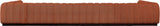 Quinn 197" Chenille Fabric Upholstered 8pc. Modular Sectional