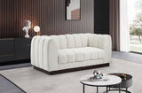 Quinn 69" Chenille Fabric Upholstered 2pc. Modular Loveseat