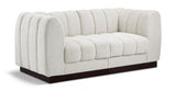 Quinn 69" Chenille Fabric Upholstered 2pc. Modular Loveseat