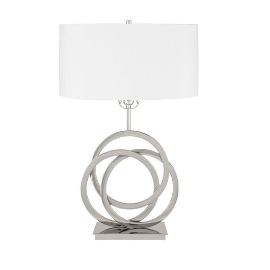 Origami LED Table Lamp // Chrome
