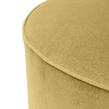 Universal 36" Round Ottoman Cover Qivuit Green