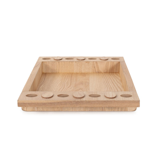 Robin Baron Winfield Rectangular Wooden Serving Tray