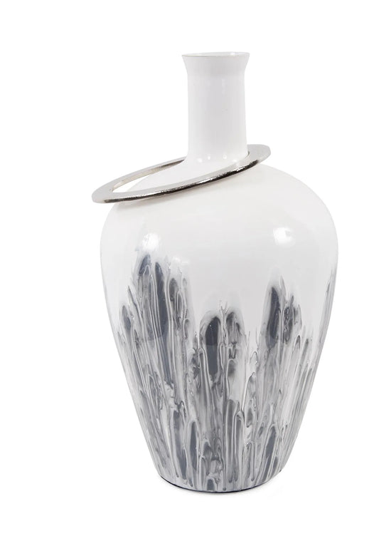Albrecht Thin Necked Glass Vase- Medium