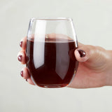 9 oz Stemless Wine Glasses DIY Set of 12