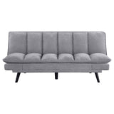 Laredo Upholstered Tufted Convertible Sofa Bed Grey