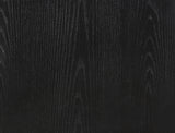 Kaya Contemporary Chest - Stylish Oak Veneer Design with Vegan Leather Handles and Solid Wood Legs