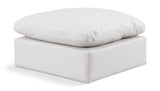 Indulge - Faux Leather Ottoman