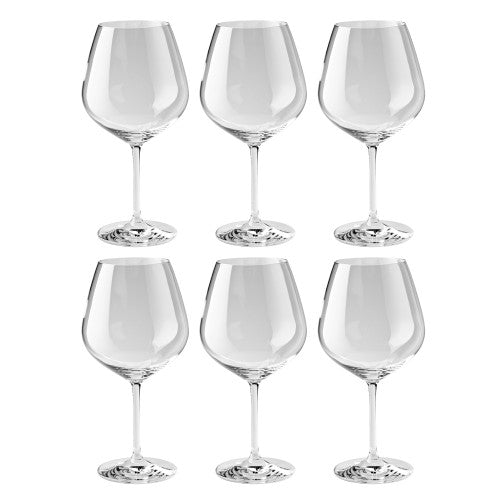 ZWILLING Predicat 6-pc Burgundy White Glass Set