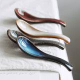 Japanese Ceramic Spoon for Soup Rice and Desserts