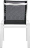 Nizuc Outdoor Patio Dining Chair Set - Stylish Waterproof Mesh Fabric & Durable Aluminum Frame