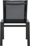 Nizuc Outdoor Patio Dining Chair Set - Stylish Waterproof Mesh Fabric & Durable Aluminum Frame