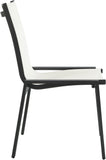 Nizuc Outdoor Patio Dining Chair Set - Stylish Waterproof Mesh Fabric & Durable Aluminum Frame