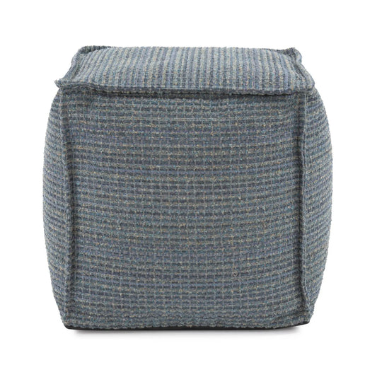 Square Pouf Alton Indigo