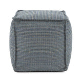 Square Pouf Alton Indigo