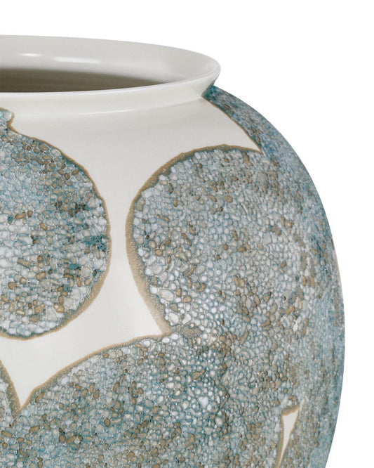 Bloom Blue & Ivory Vase