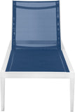 Nizuc Adjustable Sun Chaise Lounge Chair - Contemporary Outdoor Patio Aluminum Frame for Relaxation