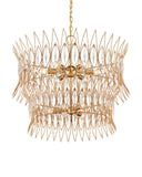 Marquise Medium Gold Chandelier