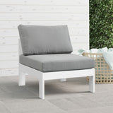 Nizuc Contemporary Outdoor Modular Patio Chair with Durable Waterproof Fabric for All-Weather Use