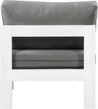 Nizuc Contemporary Outdoor Modular Patio Chair with Durable Waterproof Fabric for All-Weather Use