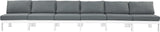 Nizuc Modular Outdoor Sofa - Stylish Waterproof Fabric, Durable Aluminum Frame, Perfect for Gatherings